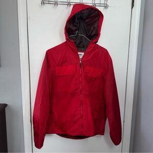 Old Navy Bright Red Zip-Up Jacket